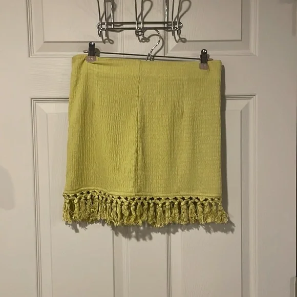 Lulus Fringe Skirt - NWOT - Picture 4 of 8
